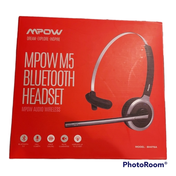 MPOW Other - MPOW M5 Bluetooth Headset